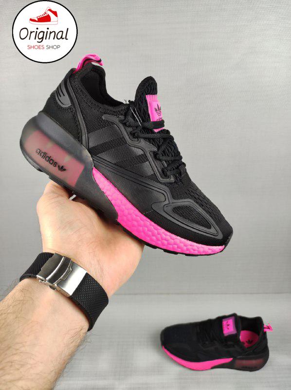 Adidas boost black and pink 2025