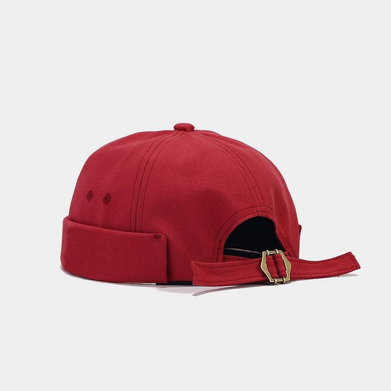 Докер, кепка красная, бейсболка без козырька, docker cap, мужская кепка ...