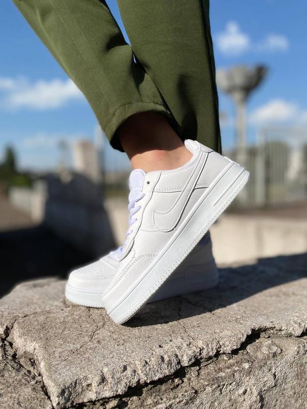 Женские кроссовки nike air force 1 shadow белые — цена 1170 грн в ...