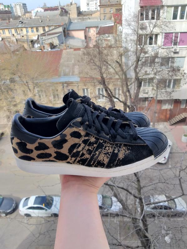 Крутые женские кроссовки adidas superstar оригинал леопард 39 р — цена ...