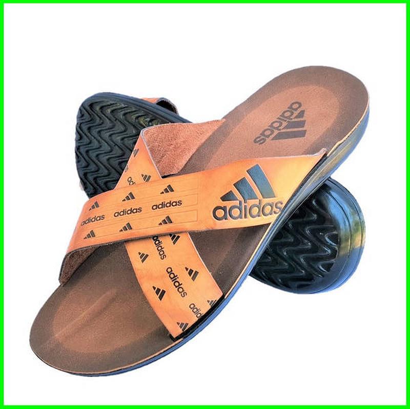 Чоловічі шлепанці капці з логотипом adidas чудової якості мужские ...