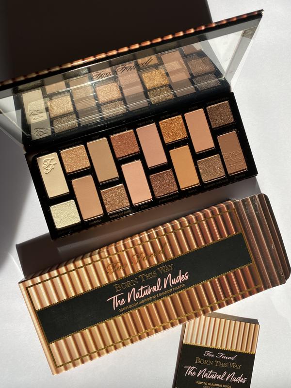 Too faced born this way the natural nudes eyeshadow palette палетка ...