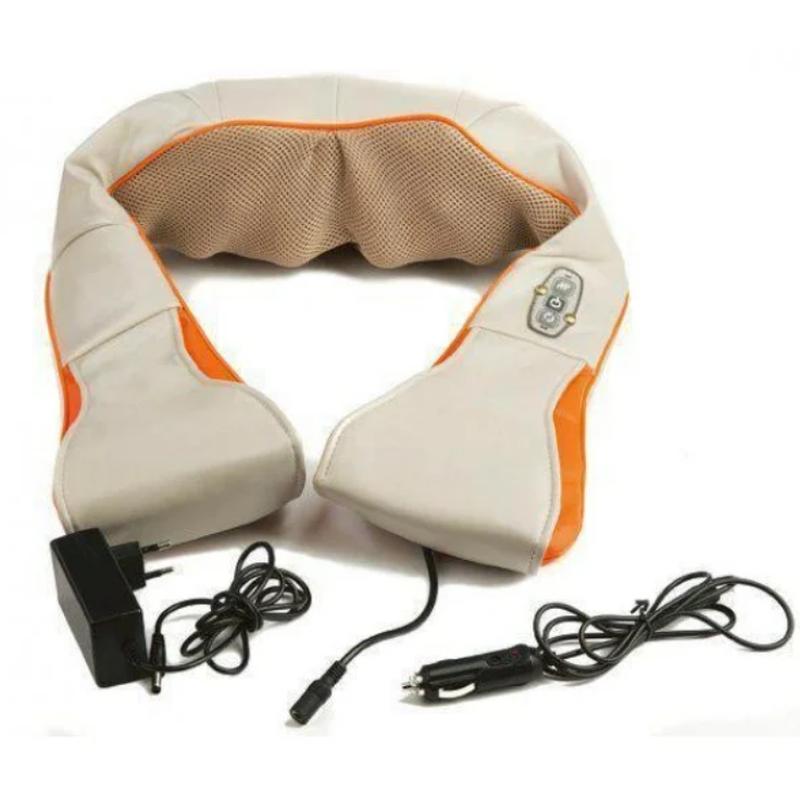 Роликовый массажер для спины и шеи massager of neck kneading — цена 609 ...