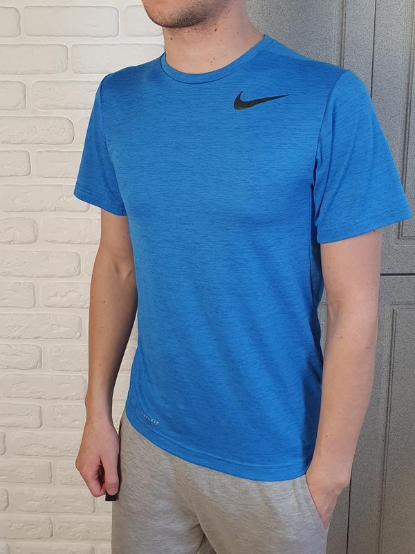 Мужская легкая спортивная футболка nike dri fit найк драй фит оригинал ...