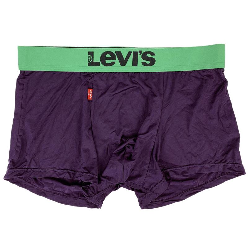 Мужские трусы levis, приятный гладкий материал, цвет фиолетовый ...