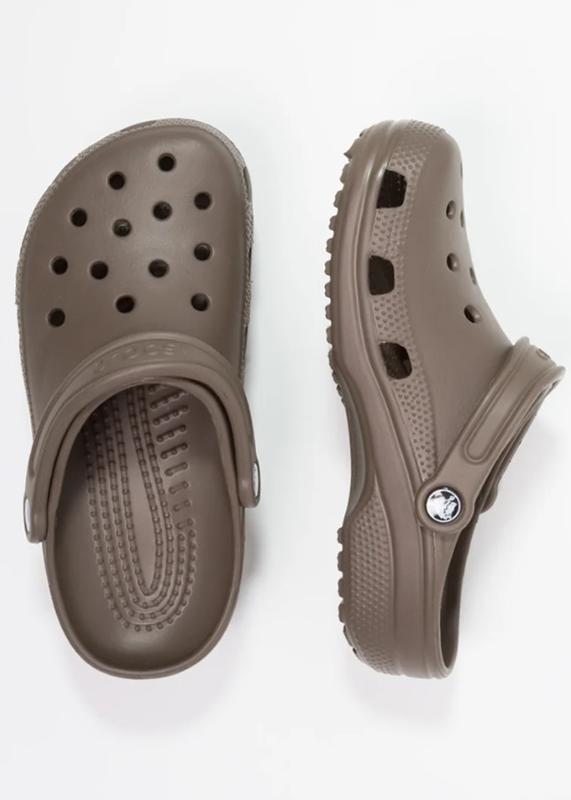 Крокс классик клог коричневые crocs classic chocolate clog — цена 1450 ...