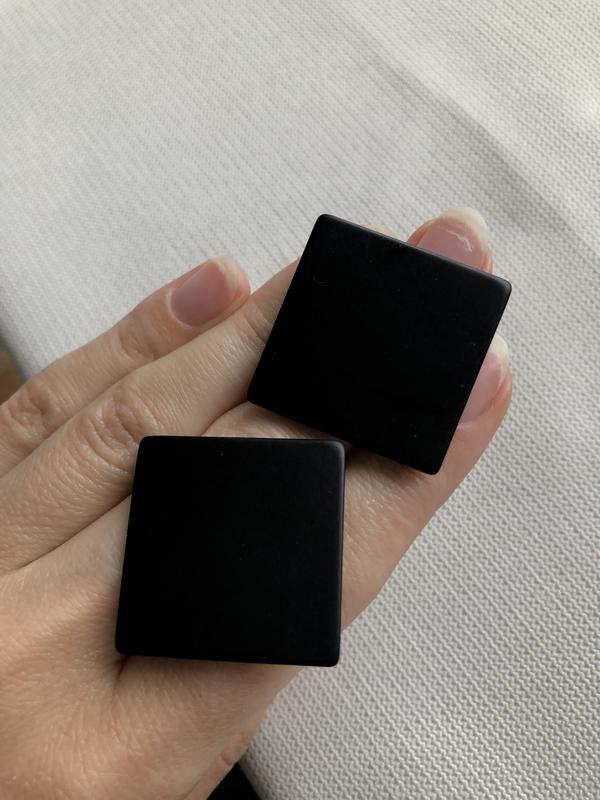 Сережки чорні — ціна 100 грн у каталозі Сережки Купити аксесуари за ...