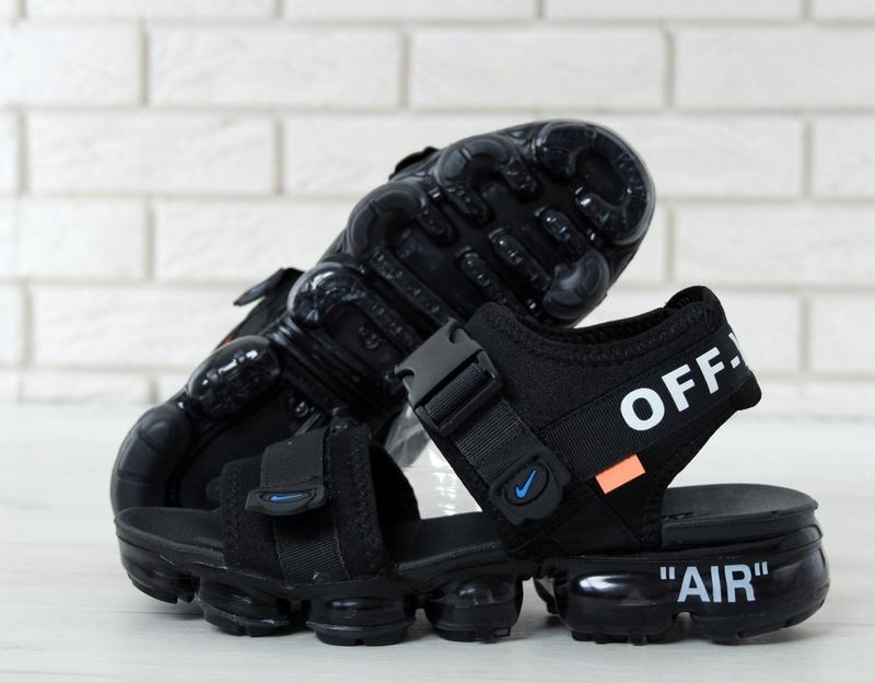 off white nike sandals vapormax