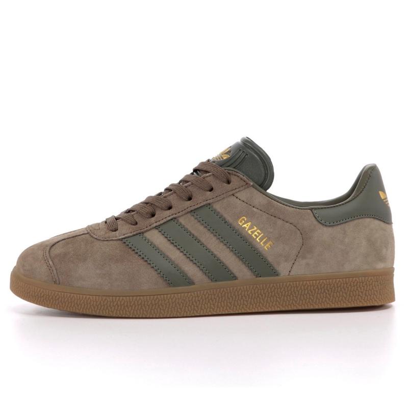 Мужские кроссовки adidas gazelle brown, коричневые замшевые кроссовки ...