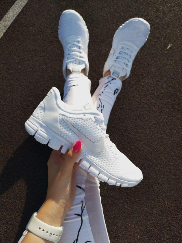 nike free run 3.0 white