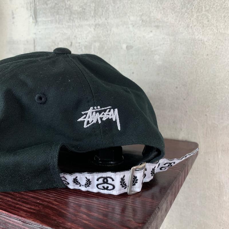 fred perry x stussy cap