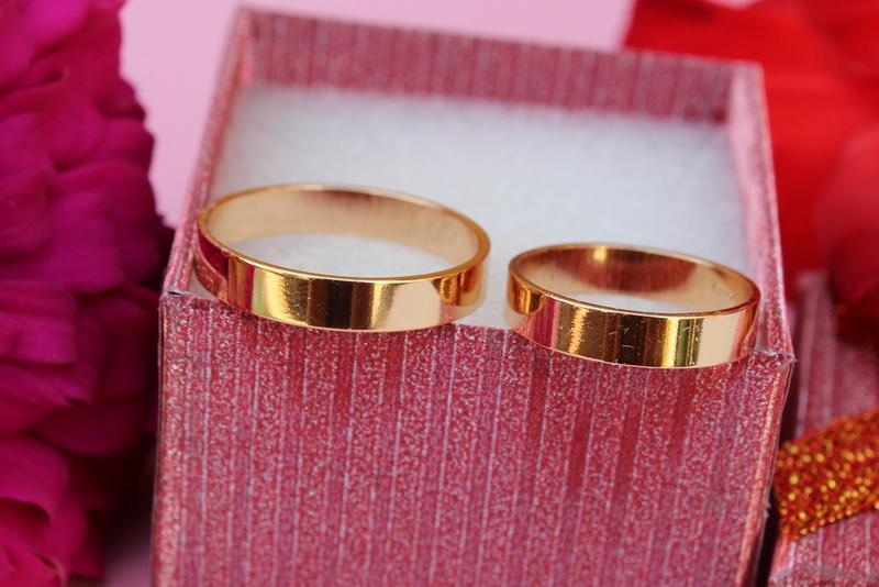 Обручальное кольцо xuping jewelry американка 5 мм р16 золотистое — цена 120 грн в каталоге Кольца ✓ Купить женские вещи по доступной цене на Шафе
