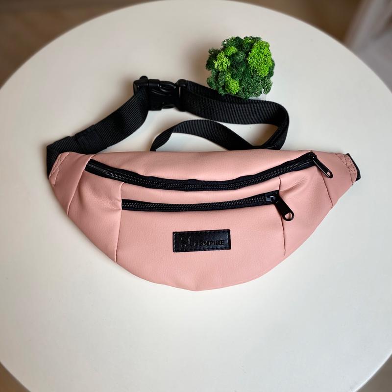 Женская цветная сумка ная пояс на грудь бананка матовая экокожа — цена ...