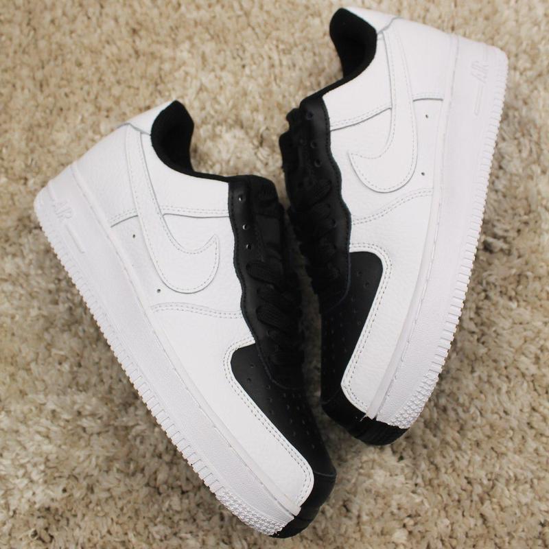 black and white air force 1 split