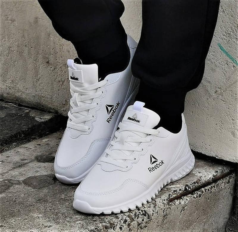 Кросівки reebok білі рибок шкіра жіночі женские кроссовки рибок — ціна ...