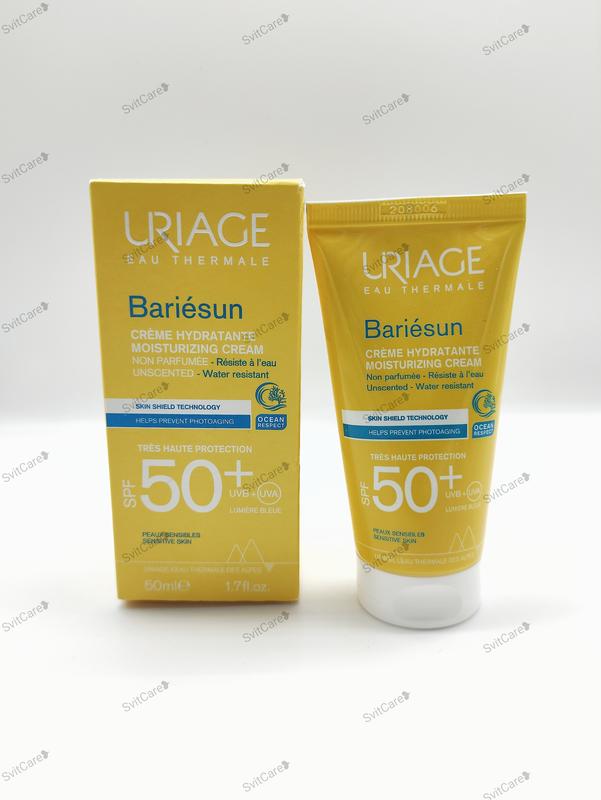 Uriage bariesun moisturuzing cream spf 50+ — цена 455 грн в каталоге ...