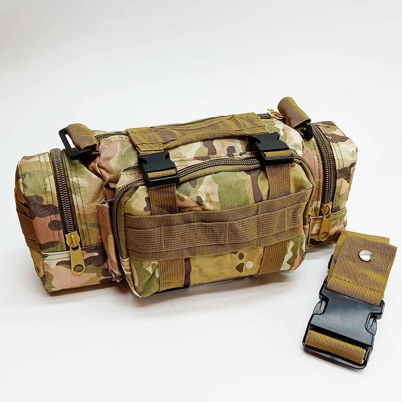 Сумка тактическая поясная tactical военная сумка бочка нагрудная с ...