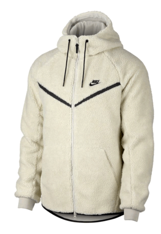nike tech fleece sherpa hoodie