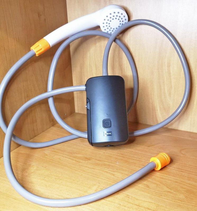 Автономний душ на акумуляторі, зарядка type-c для зсу, туристів, при ...