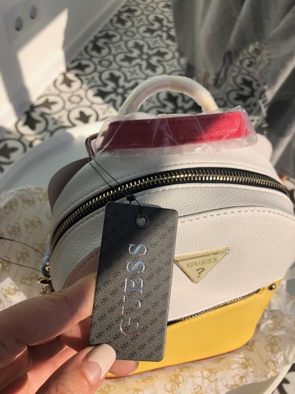 lilya logo convertible mini backpack