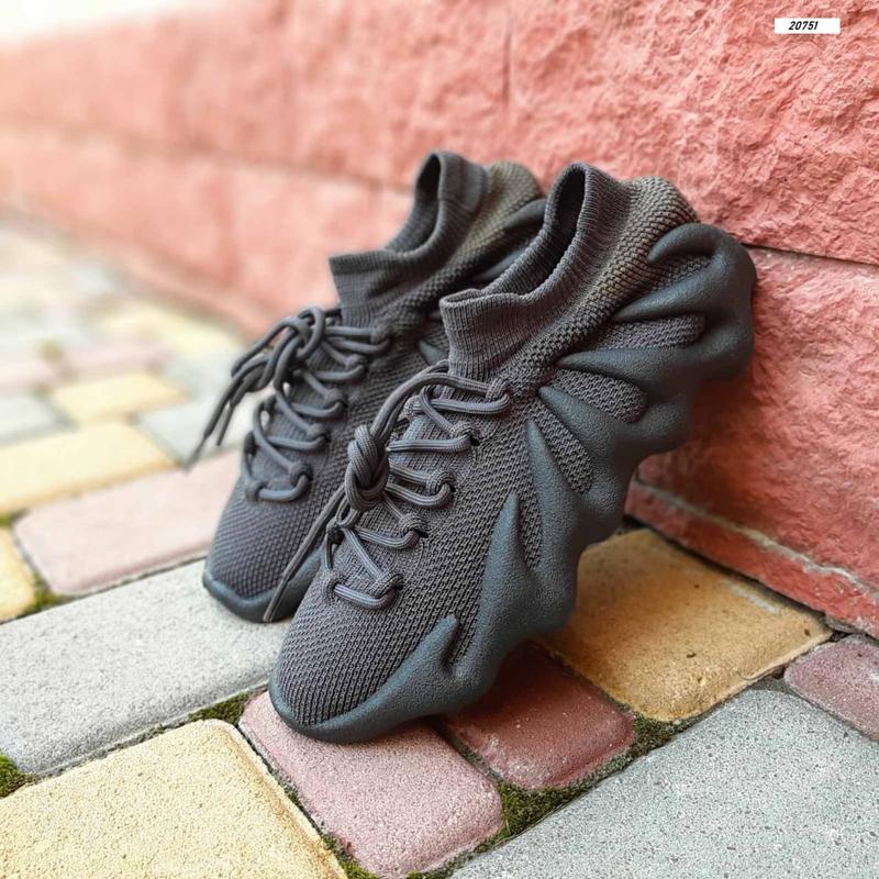 Мужские спортивные черные текстильные кроссовки adidas yeezy 450 🆕 ...