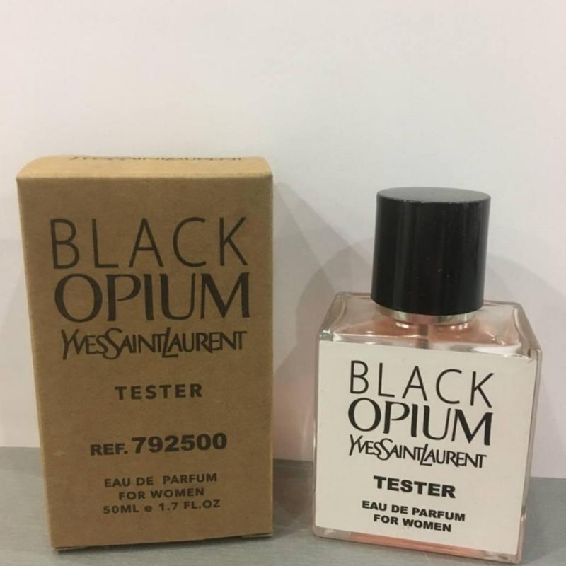 Тестер yves saint laurent black opium 50 ml, ив сен лоран блек опиум ...