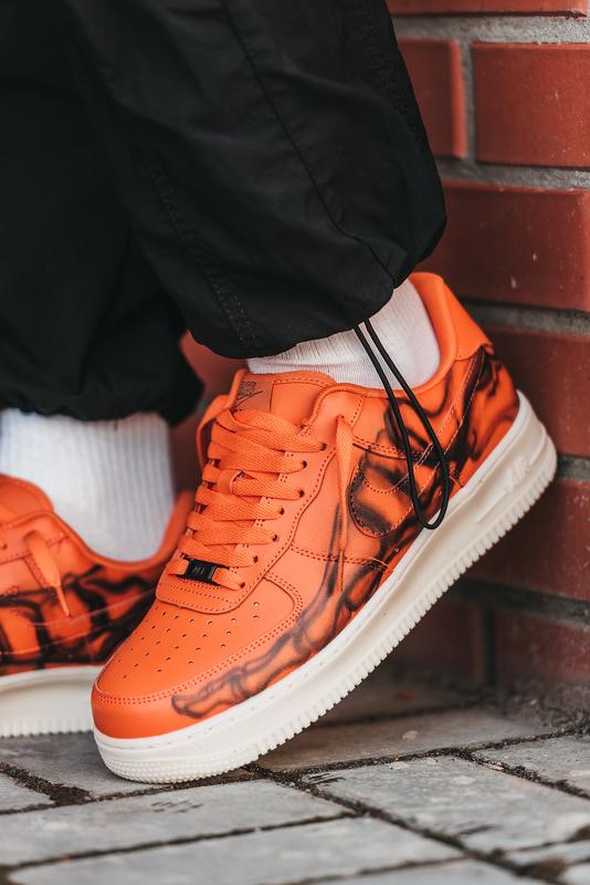 nike air force 1 low skeleton orange 40 41 42 43 44 45 2500 119660048