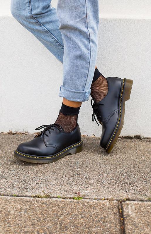 Dr. martens 1461 black smooth/nappa — купити в Україні | SHAFA