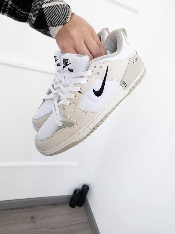 Nike sb dunk low disrupt 2 pale ivory женские кроссовки найк данк ...