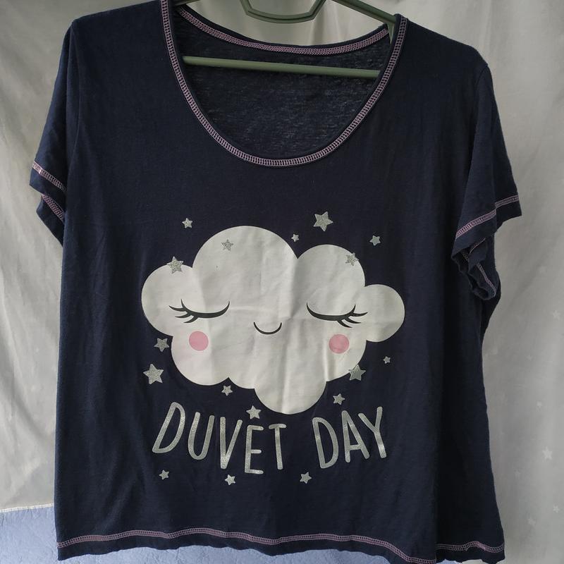 Футболка бавовняна love to laze, размір uk1618 — ціна 40 грн у каталозі Футболки Купити жіночі