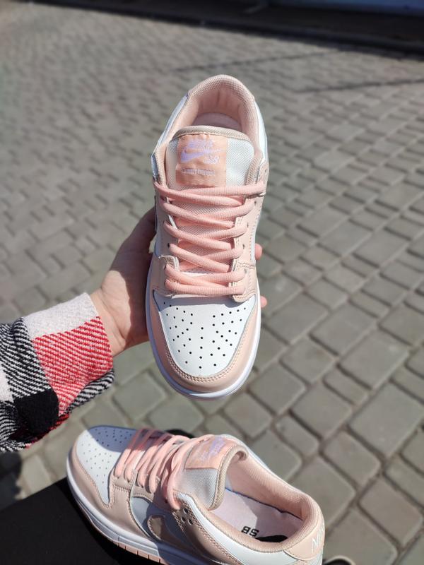 Женские кроссовки nike sb dunk low pink white — цена 1700 грн в ...