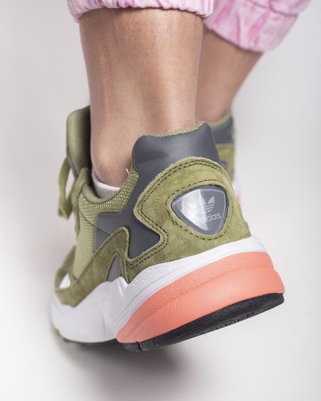 adidas falcon army green