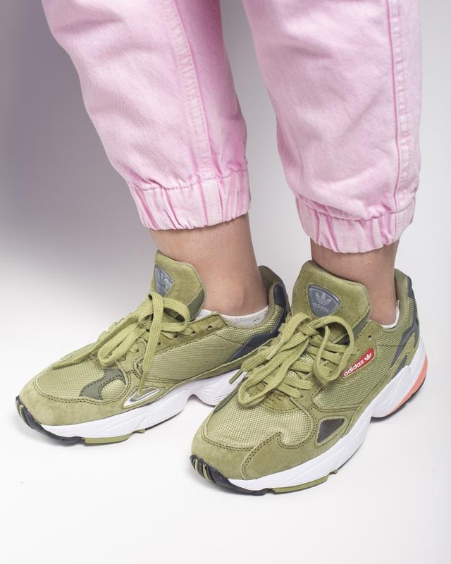 adidas falcon army green