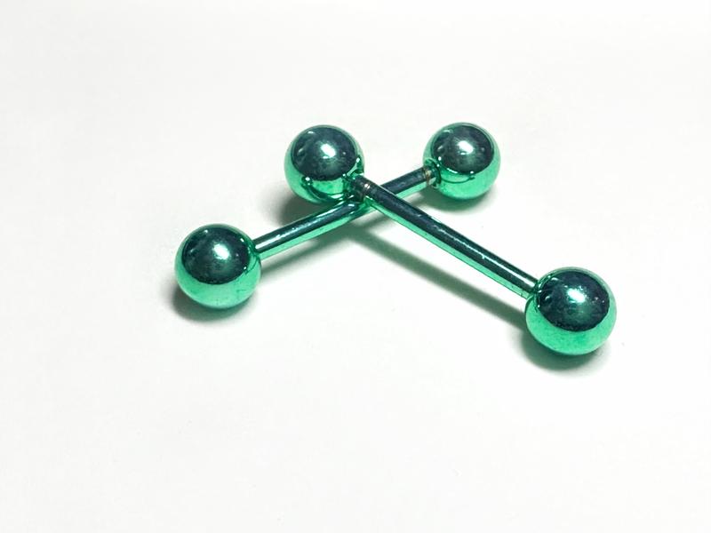 Штанга пірсинг сережка для язика — ціна 100 грн у каталозі Сережки для ...