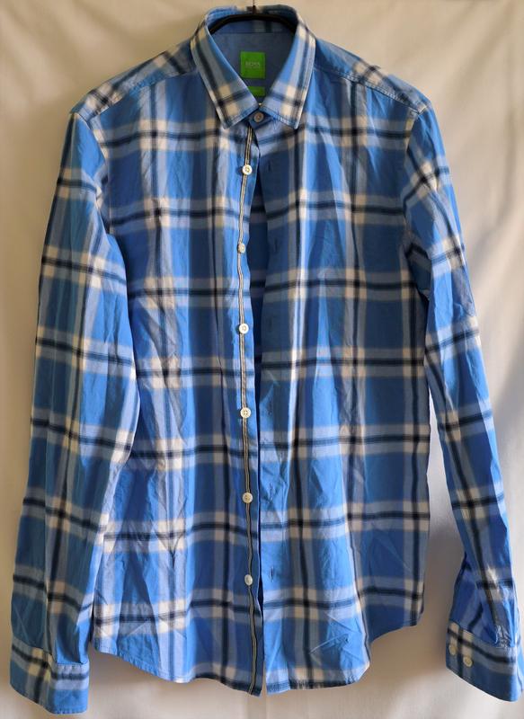 Рубашка hugo boss green regular fit m — цена 250 грн в каталоге Рубашки ...