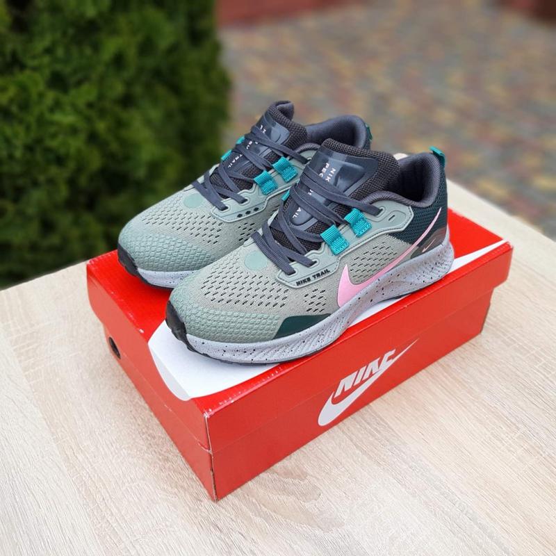 Кроссовки женские nike pegasus trail серые / кросівки жіночі найк ...