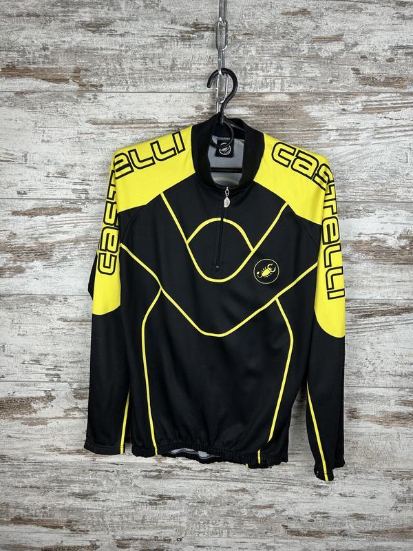 Чоловіча бігова кофта castelli casteli rapha велокофта лонгслів вело