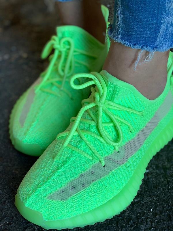 yeezy 350 neon green