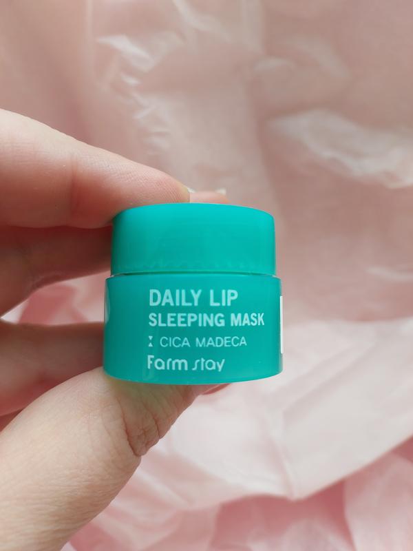 Farmstay daily lip sleeping mask cica madeca alwb ночная маска для губ