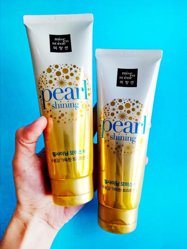 маска для придания блеска mise en scene pearl smooth & silky moisture treatment. Shining moisture. шампунь для восстановления поврежденных волос floland premium shampoo (530 мл). Pearl smooth & silky moisture treatment. Shining moisture.