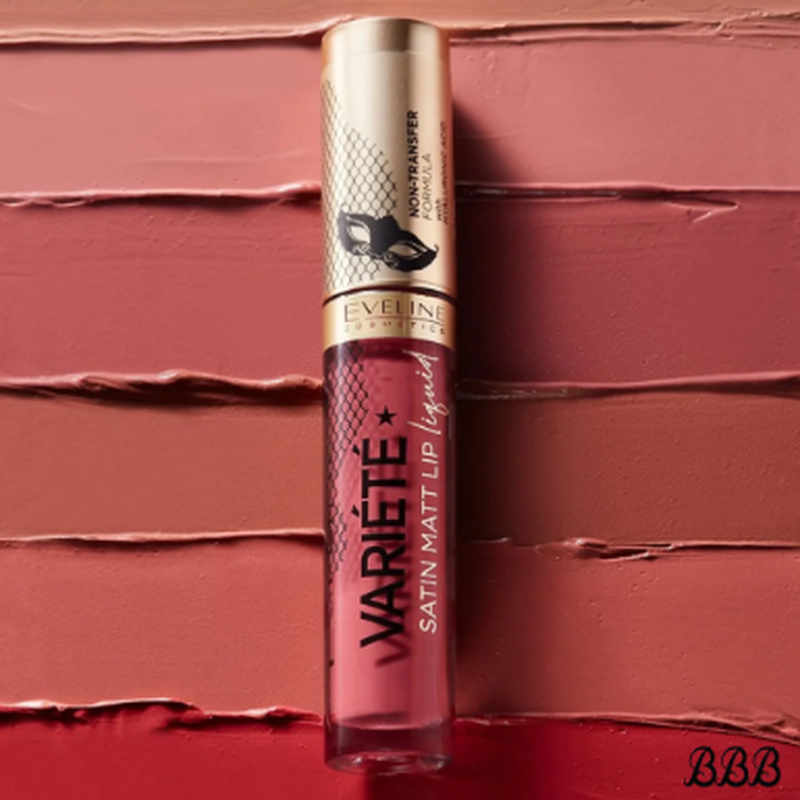Рідка помада для губ eveline cosmetics variete satin matt lip liquid ...