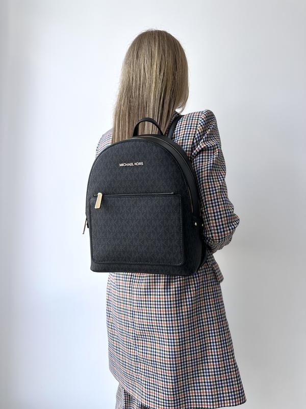 Жіночий брендовий рюкзак michael kors adina medium leather backpack ...