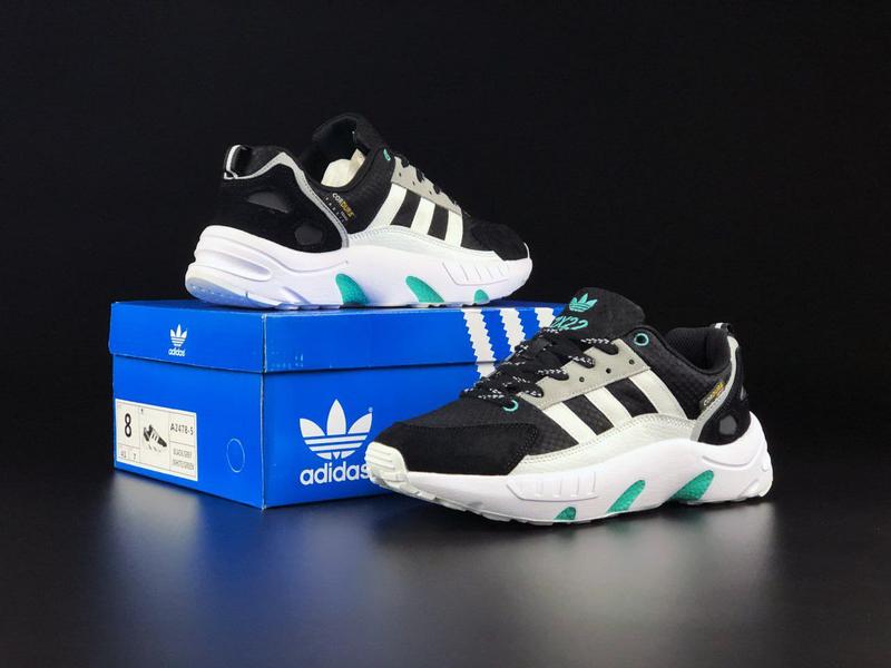 Молодежные мужские черно-белые кроссовки adidas zx 22 boost 🆕 адидас ...