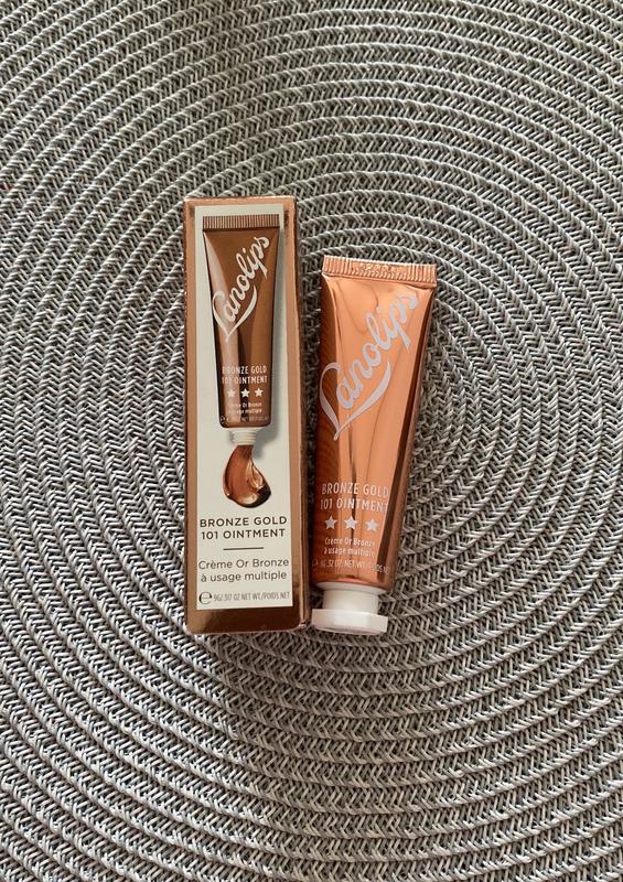 Lanolips baby bronze gold 101 lip ointment бальзам тинт для губ и щек ...