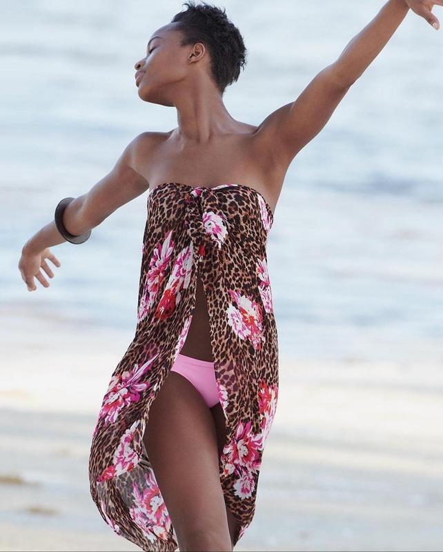 Пляжное парео виктория сикрет victoria's secret оригинал — цена 475 грн ...