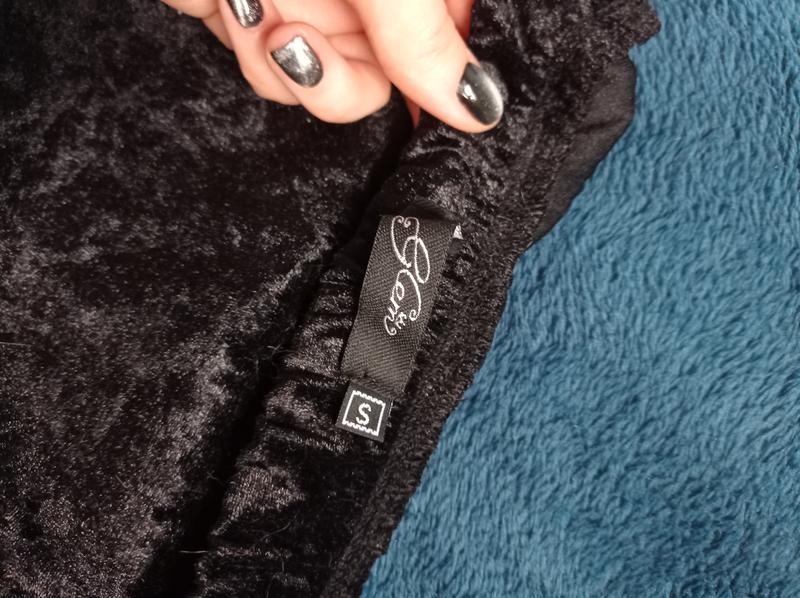 Оксамитова спідниця з кружевом, бренд glem (україна) — ціна 150 грн у ...