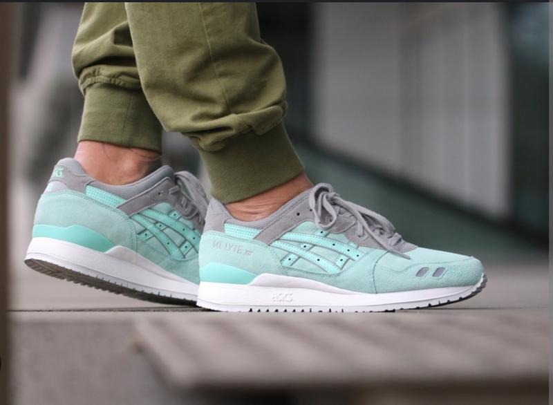 Asics gel lyte iii light mint hot sale