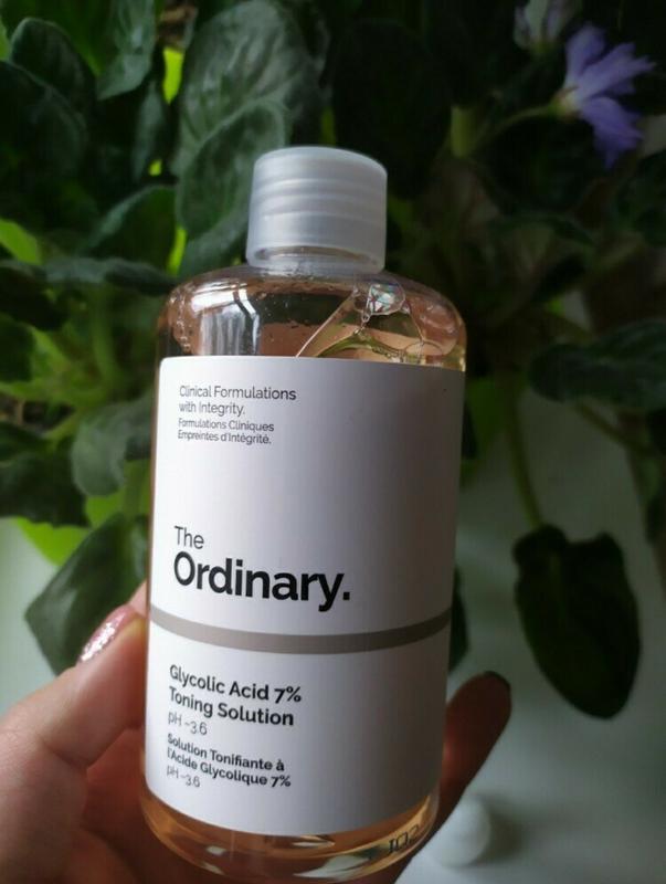 The ordinary glycolic acid 7% toning solution гликолевый тоник для лица ...