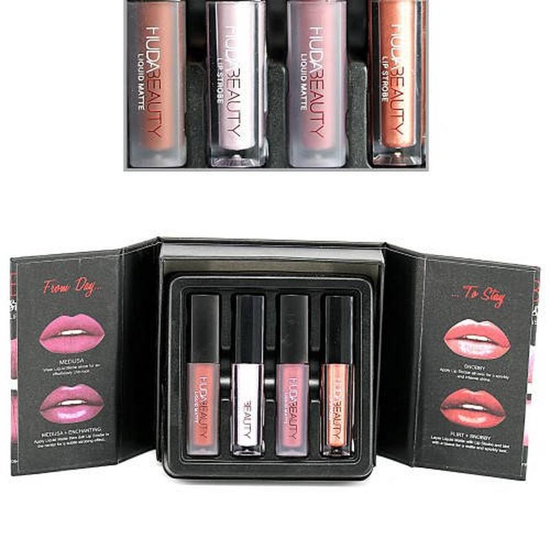 Набор жидких помад для губ huda beauty — цена 190 грн в каталоге Помада ...