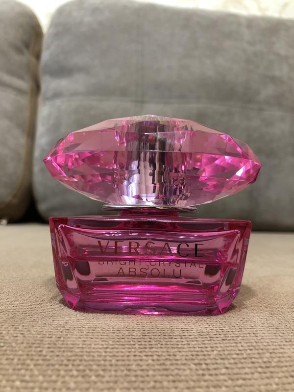 Версаче кристалл оригинал. Versace Bright Crystal Absolu 50 мл. Версаче Брайт Кристал флакое. Версаче Брайт Кристалл флакон. Версаче Брайт Кристалл розовые.